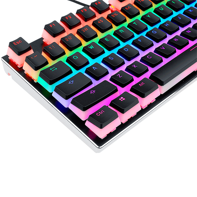 Gaming Keycaps Para Teclado Mecanico Redragon Scarab A130 Black, 105 Teclas, Translucidas