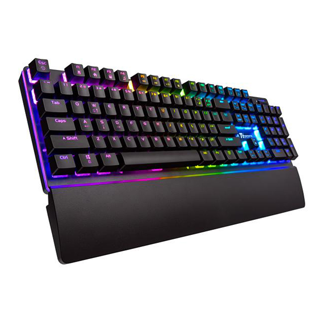 Teclado Thermaltake Esports Challenger Edge Pro RGB, Español - KB-CPR-PLBRSP-01