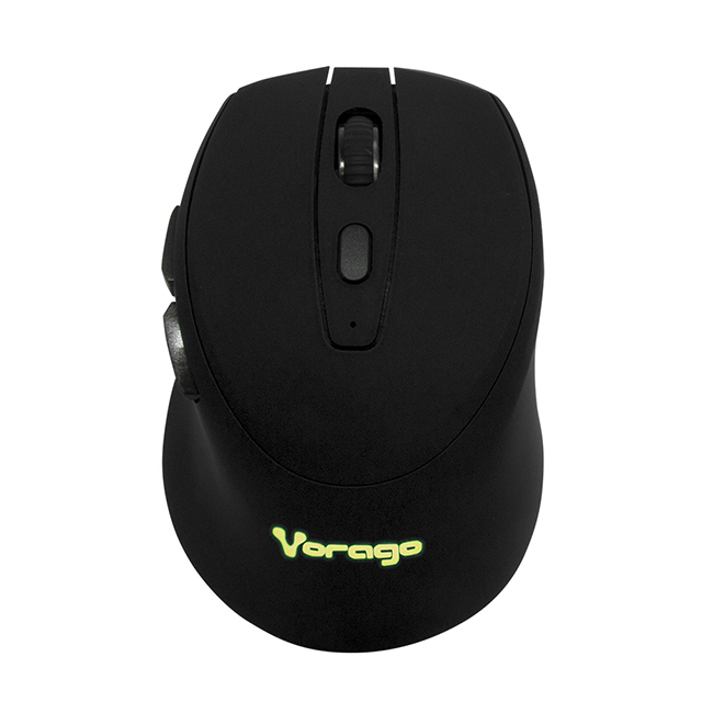 Mouse Inalámbrico Vorago MO-306 | Iluminado | Recargable | 2,400 Dpi