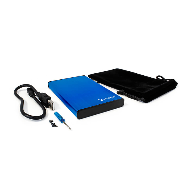 Enclosure Gabinete Externo Vorago HDD-201-BL Para SSD & HDD 2.5"