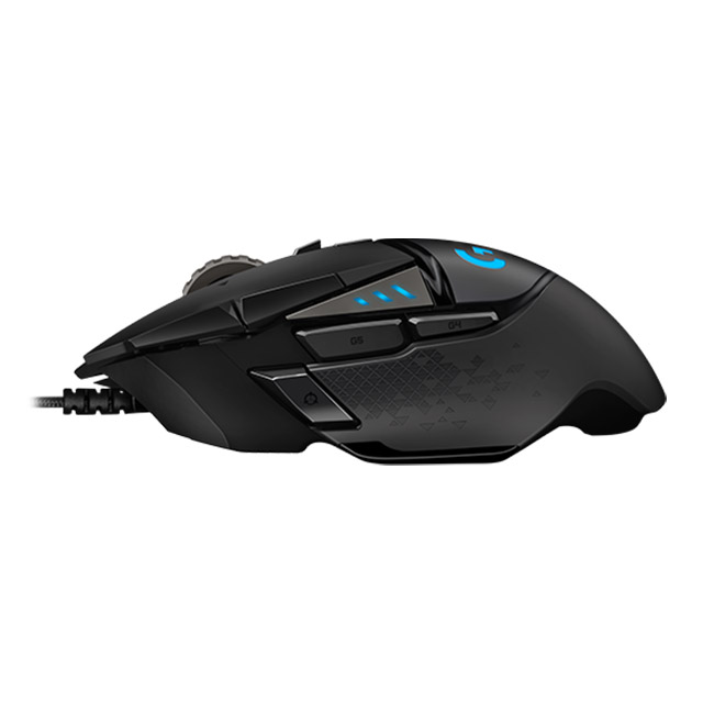 Mouse Logitech G502 Hero, Alámbrico, 16,000 DPI - 910-005550