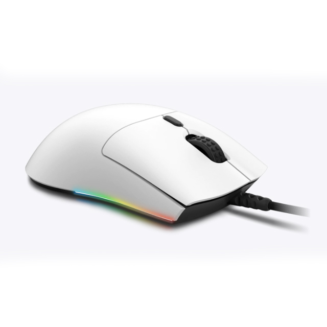 Mouse Gamer NZXT Lift Blanco, RGB, Alámbrico, 16,000 DPI, Sensor Optico PixArt 3389 - MS-1WRAX-WM