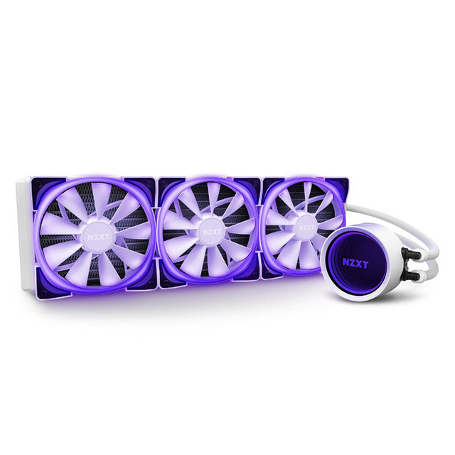 Enfriamiento Liquido NZXT Kraken X73 White 360mm, 3 Ventiladores Aer RGB 2 - RL-KRX73-RW