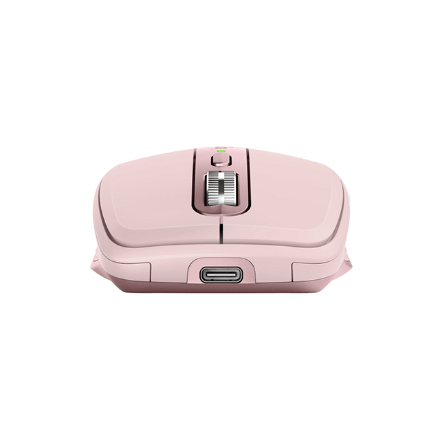 Mouse Logitech MX Anywhere 3 Rosado, Inalámbrico, 6 Botones, 4,000 DPI - 910-005994