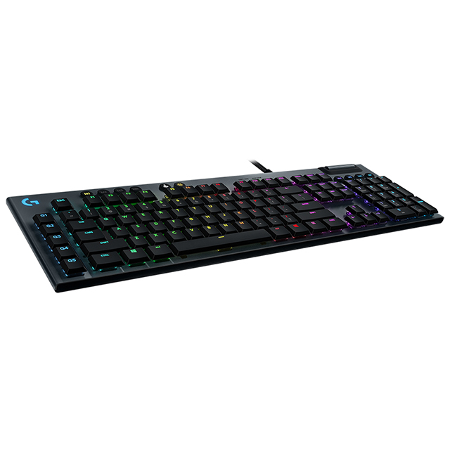 Teclado Mecánico Logitech G815, Switches Low Profile GL Tactil, Lightsync RGB, Ingles- 920-008984