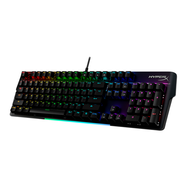 Teclado Mecánico HyperX Alloy MKW100, RGB, Switches TTC Red, Ingles - 4P5E1AA#ABA