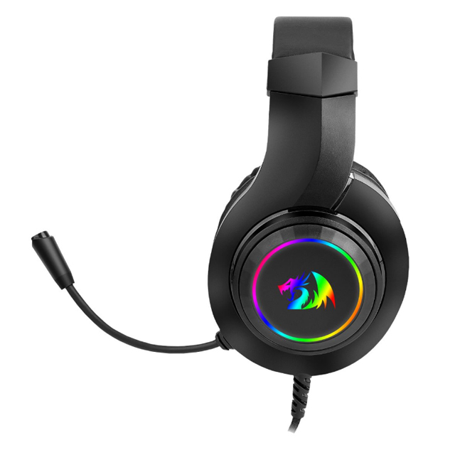 Diadema Gamer Redragon Hylas Negro H260-RGB / 3.5mm + USB / PC / - 8800-0109