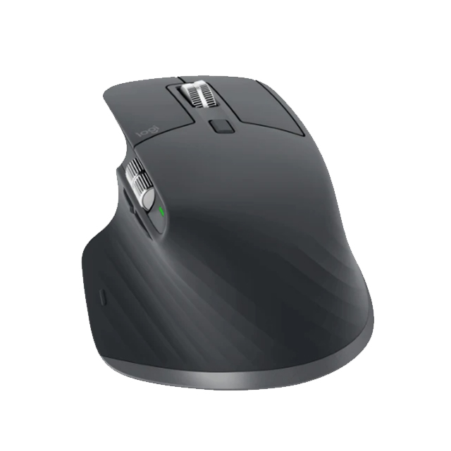 Mouse Logitech MX Master 3S Grafito, Inalámbrico, 7 Botones, 8,000 DPI - 910-006561