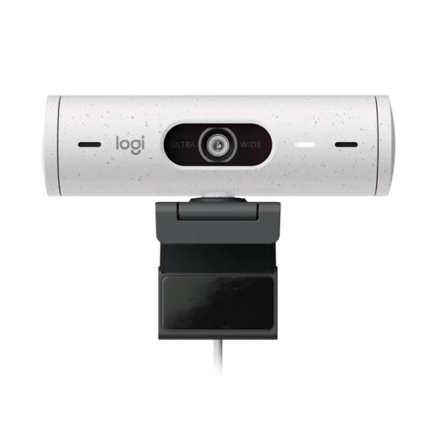 Camara Web Logitech Brio 500 Blanco Crudo | 1080P 30 Fps | 720p 60 Fps - 960-001426