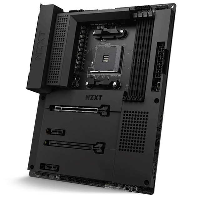 Tarjeta Madre NZXT N7 B550, ATX, AM4, DDR4 4666Mhz, x2 M.2, Wi-Fi 6E, Bluetooth 5.2 - N7-B55XT-B1