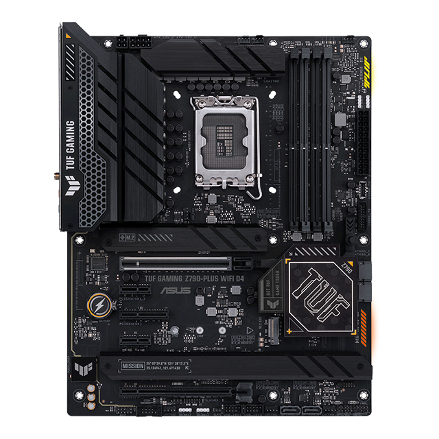 Tarjeta Madre Asus TUF Gaming Z790-Plus WIFI D4, ATX, 12th y 13th Gen Intel, LGA1700, DDR4 5333Mhz OC, x4 M.2, Aura Sync, Wi-Fi 6E, Bluetooth 5.2, Thunderbolt 4