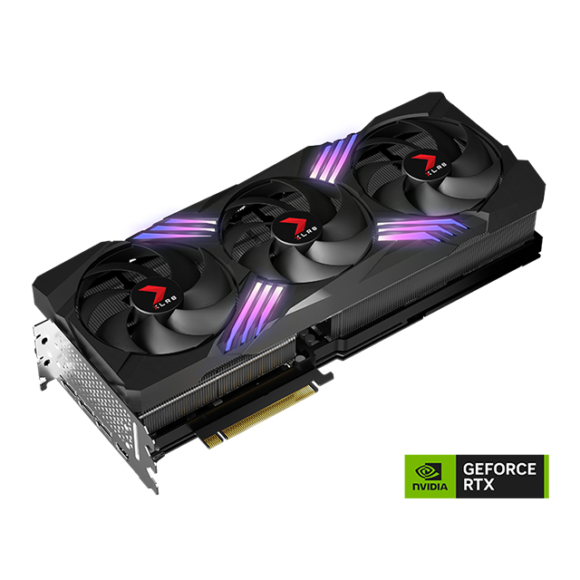 Tarjeta de video Nvidia PNY GeForce RTX 4090 24GB XLR8 Gaming VERTO EPIC-X RGB Overclocked Triple Fan DLSS 3 GDDR6X - VCG409024TFXXPB1