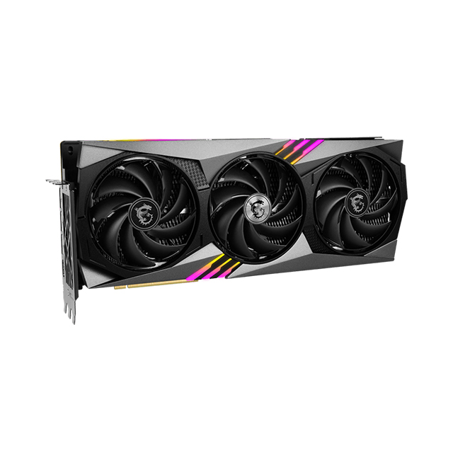 Tarjeta de video Nvidia MSI GeForce RTX 4070 Ti Gaming X Trio 12G, 12GB GDDR6X, Nvidia DLSS 3, Mystic Light - RTX 4070 Ti GAMING X TRIO 12G - 912-V513-023