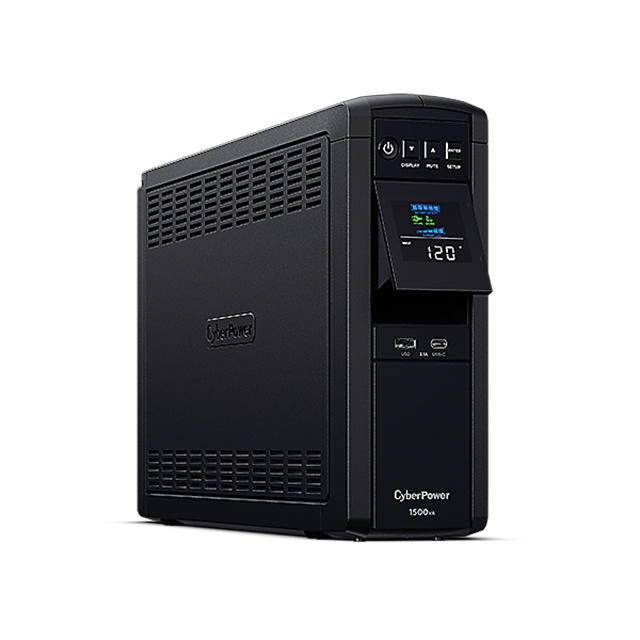 No-Break CyberPower CP1500PFCLCDa, 1500VA, 1000W, 12 Contactos, UPS