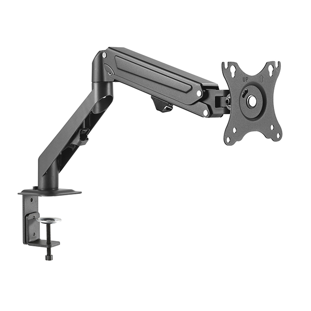 Soporte de Brazo para Monitor Ovaltech OVM-S1727, Hasta 27", Sistema VESA, Sube y Baja, Inclinación -45° a 45°, Horizontal o Vertical - OVM-S1727