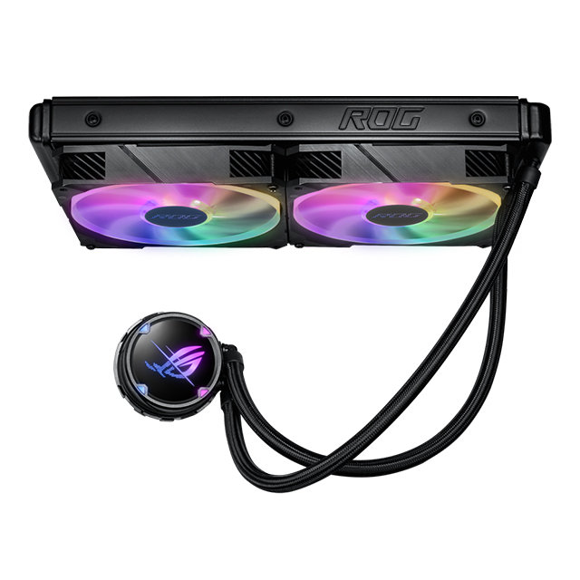 Enfriamiento Liquido Asus ROG Strix LC II 280 ARGB, 280mm, Aura Sync, Compatible con Socket LGA1700