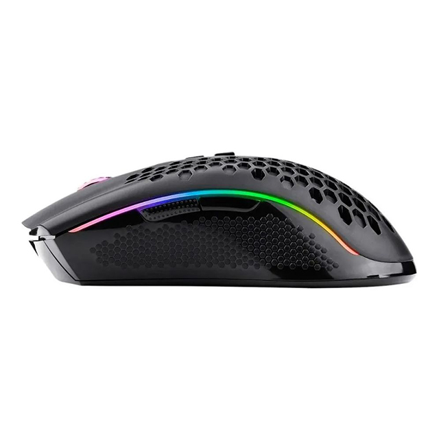 Mouse Gamer Redragon Storm Pro, Inalámbrico, 16,000 DPI, 8 Botones Progamables, Pixart 3389 óptico - M808-KS - 8900-0130 