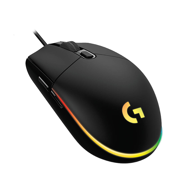 Mouse Logitech G203 Lightsync Negro, Alámbrico, 8,000 DPI - 910-005793