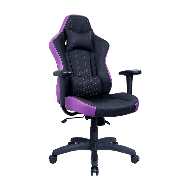 Silla Gamer Cooler Master Caliber E1 | Morada | Reclinable | 120Kg - CMI-GCE1-PR