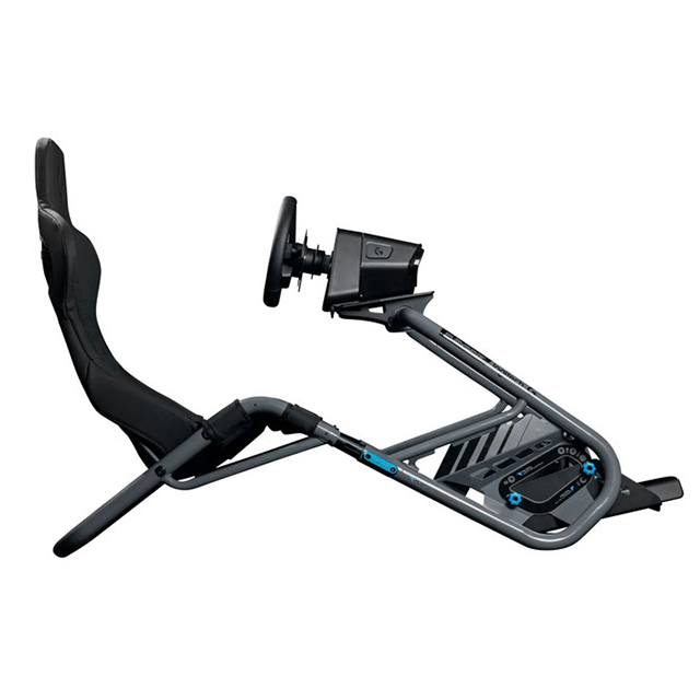 Simulador Playseat Trophy | Cabina de simulación de carreras Logitech G Edition | Totalmente ajustable | Compatible con todos los volantes Direct Drive | Ligero y robusto | Comodidad absoluta | ActiFit