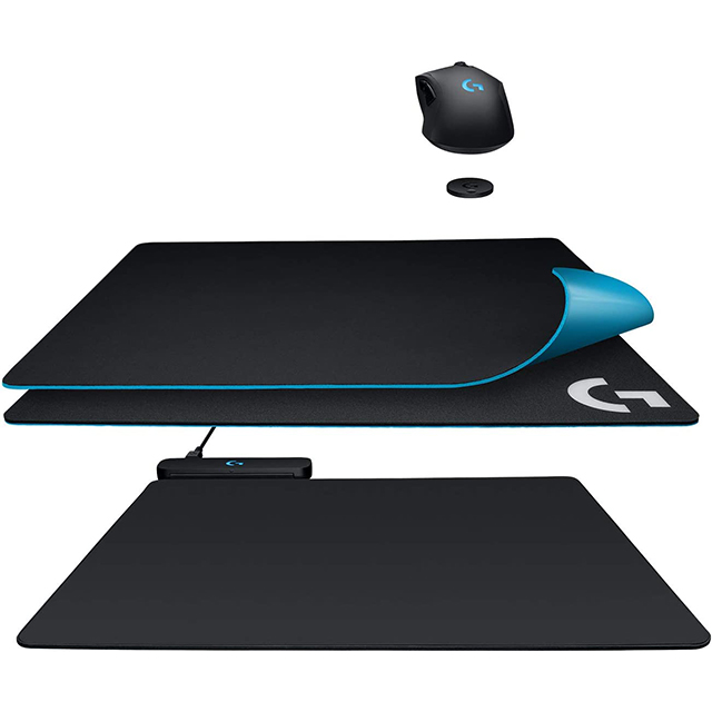 Mousepad Logitech Powerplay | Sistema inalámbrico de carga - 321 x 344 x 4 mm - 943-000208