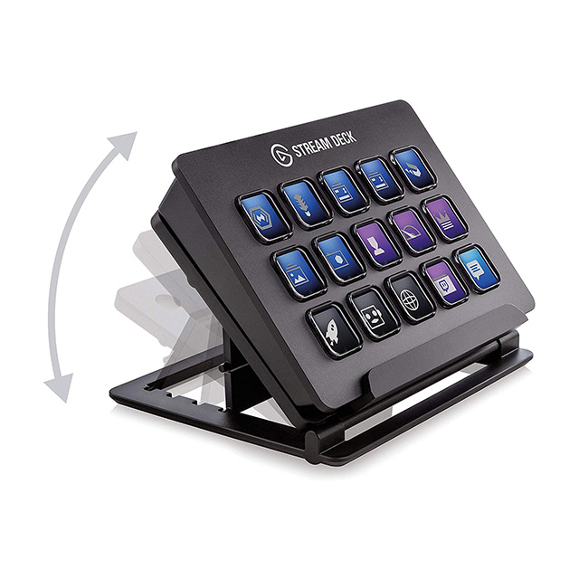 Stream Deck El Gato - 15 Teclas LCD Personalizables - 10GAA9901 - by Corsair