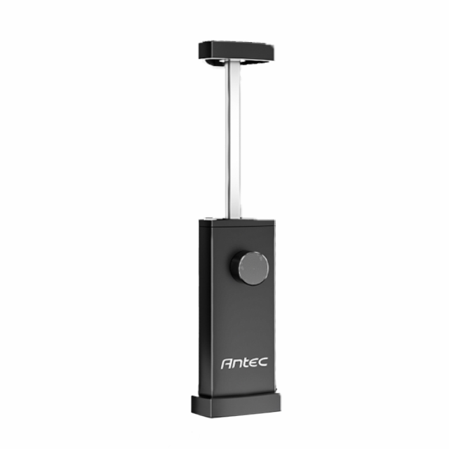 Soporte para Tarjeta de Video Antec I Shape Prism, Horizontal, Ajustable 63.5-100mm, Negro - AT-IGPUH-L100-PRSM-BK
