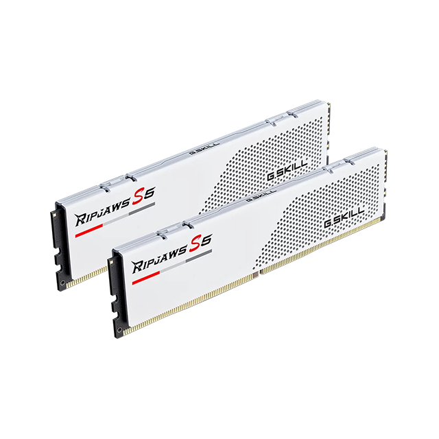 Memoria RAM G.Skill Ripjaws S5 Blanca 96GB 2x48GB DDR5 5200MHz - F5-5200J4040A48GX2-RS5W