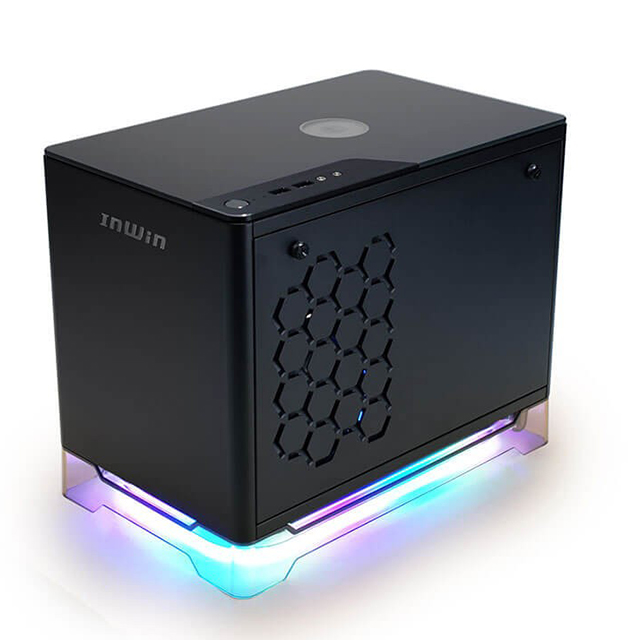 Gabinete In Win A1 Plus Negro RGB, Mini-ITX, Cristal Templado, Fuente 650w 80+ Gold, IW-A1PLUS-BLACK