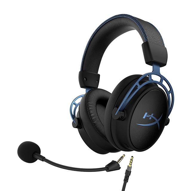 Diadema HyperX Cloud Alpha S Azul, Alámbrico, USB, 3.5mm, PC, PS4, Stereo, 7.1 Surround - HX-HSCAS-BL/WW