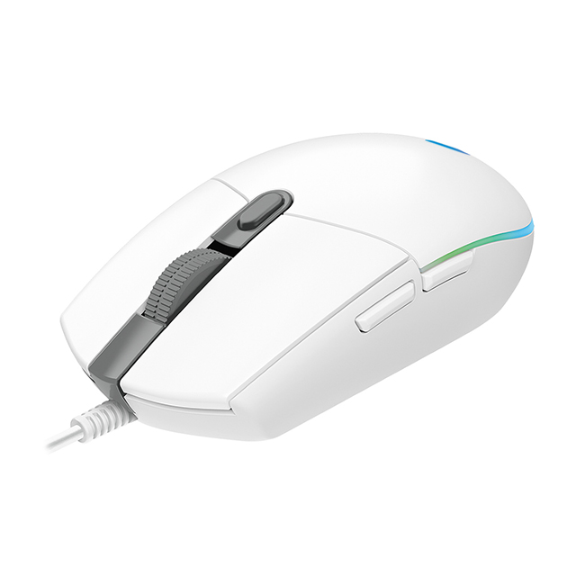 Mouse Logitech G203 Lightsync Blanco, Alámbrico, 8,000 DPI - 910-005794