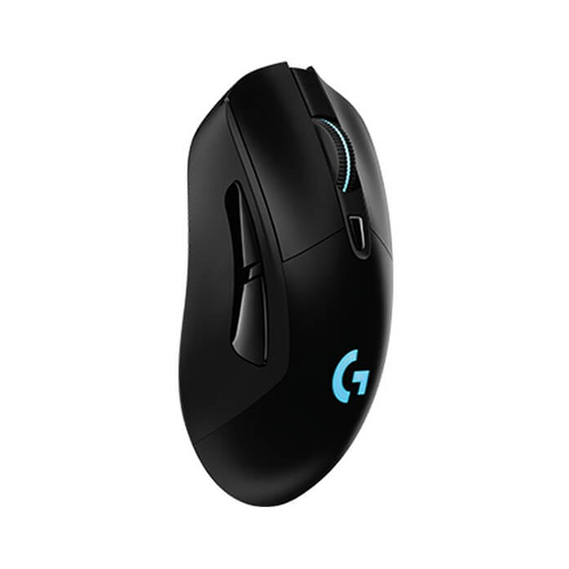 Mouse Logitech G703 Lightspeed Hero, Inalámbrico, Lightsync RGB 16,000 DPI - 910-005639