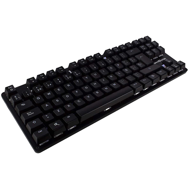 Teclado Mecanico GameFactor KBG500, TKL, Switch Blue, RGB - KBG500-BL