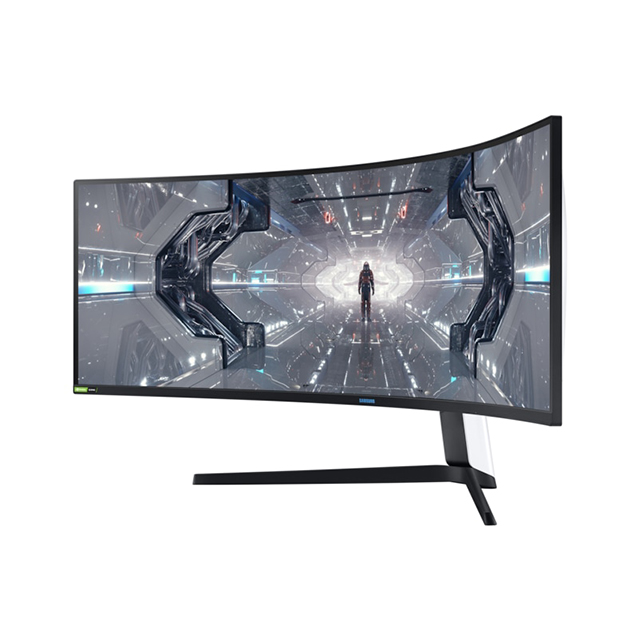 Monitor Gamer Samsung Odyssey G9 49" Curvo, 5120 x 1440, 240Hz, 1ms, QLED, HDR1000, DQHD, Nvidia G-Sync