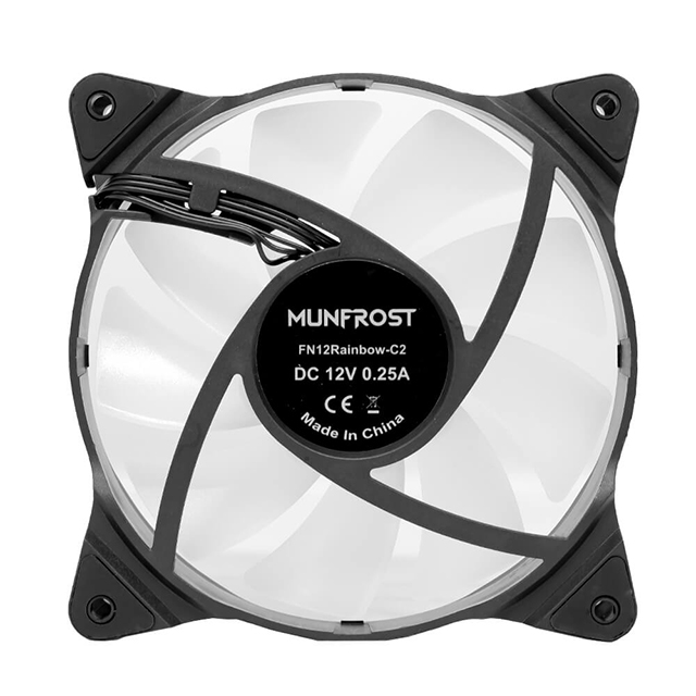 Ventiladores Munfrost Solar Wind Rainbowforce KIT FN-12 RGB, 120mm, ARGB, MFVKSW1B