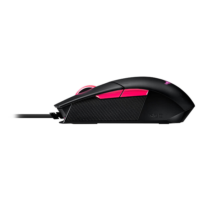 Mouse Asus ROG Strix Impact ll Electro Punk, Alámbrico, 6200 DPI, RGB, Aura Sync