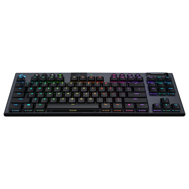 Teclado Mecánico Logitech G915 TKL Negro, GL Tactile, Lightsync RGB, Lightspeed, Bluetooth - 920-009495