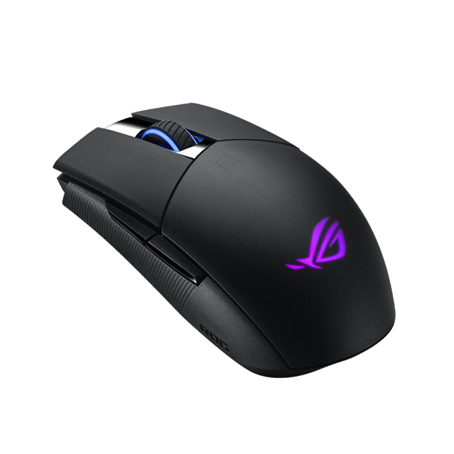 Mouse Asus ROG Strix Impact ll Wireless, Inalámbrico, 16000 DPI, Aura Sync, RGB, PAW3335