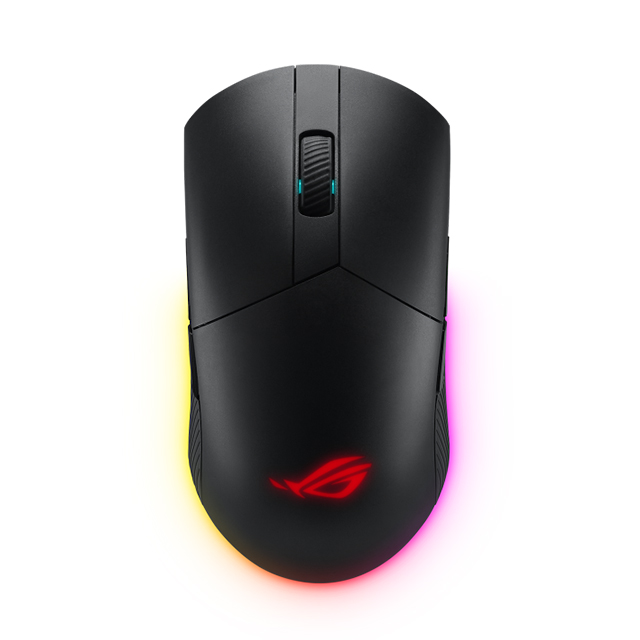 Mouse Asus ROG Pugio ll Wireless, Inalámbrico, 16000 DPI, 7 Botones, Aura Sync, RGB, PMW3335