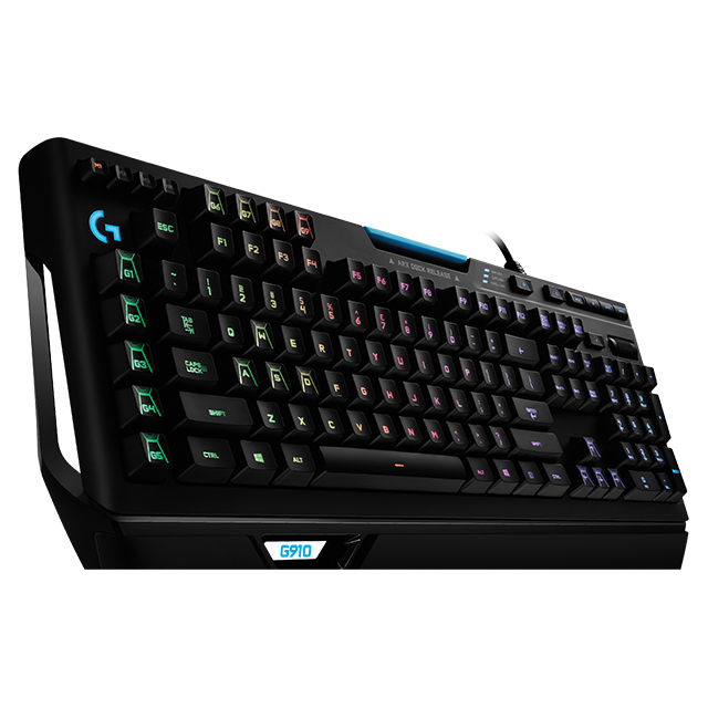 Teclado Mecánico Logitech G910 Orion Spark RGB, Romer-G, Ingles - 920-008012