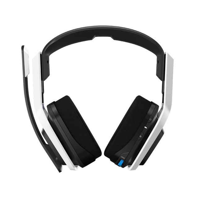Diadema Astro A20 Wireless Gen 2 Headset, Blanco-Azul, Inalámbrico, USB, PS5, PS4, PC, MAC - 939-001877