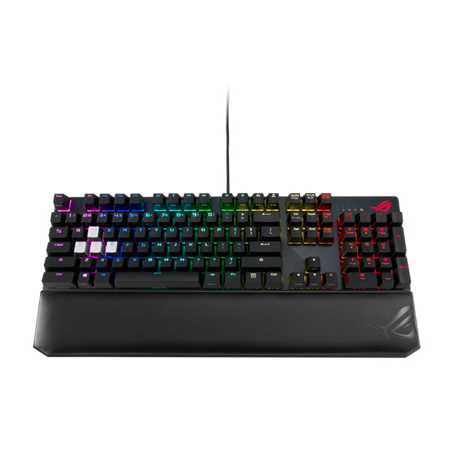 Teclado Mecanico Asus ROG Strix Scope Deluxe, Cherry MX Red, Aura Sync, Ingles - XA04 STRIX SCOPE DX/RD/US