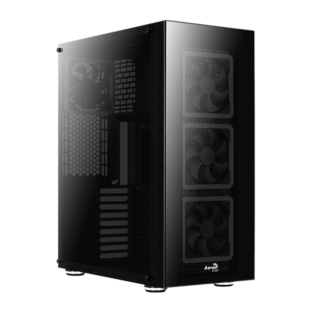 Gabinete Aerocool Tor Pro, Cristal Templado, 4 Ventiladores ARGB, E-ATX