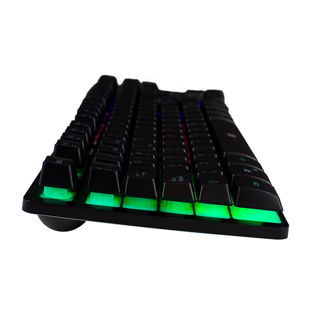 Teclado de Membrana Vorago Start The Game KB-503 TKL | Iluminacion RGB | Español