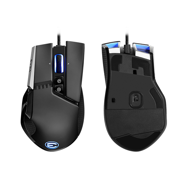 Mouse Gamer EVGA X17, Alámbrico, 16,000 DPI, 10 Botones, Pixart 3389 Optico - 903-W1-17BK-KR