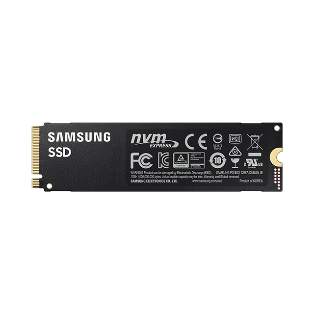 Unidad de Estado Solido SSD NVMe M.2 Samsung 980 Pro, 1TB, 7,000/5,000 MB/s, PCI Express 4.0 - MZ-V8P1T0B/AM