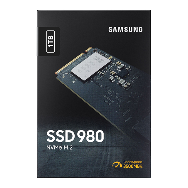 Unidad de Estado Solido SSD NVMe M.2 Samsung 980, 1TB, 3,500/3,000 Mb/s, PCI Express 3.0 - MZ-V8V1T0