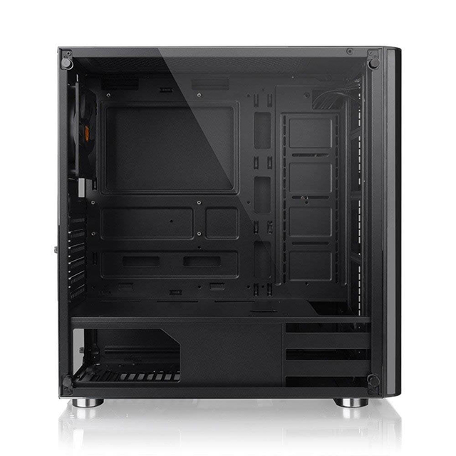 Gabinete Thermaltake V200 TG con fuente 600w, Cristal Templado, ATX, USB 3.0, 1 Ventilador 120mm - CA-3K8-60M1WU-00