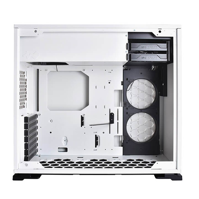 Gabinete In Win 101 Mid Tower Blanco, ATX, Cristal Templado, 101 WHITE