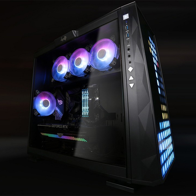 Gabinete In Win 309 Gaming Edition, Panel Frontal LED ARGB, Cristal Templado, 4 Ventiladores ARGB, ATX, IW-CS-309GE-BLK